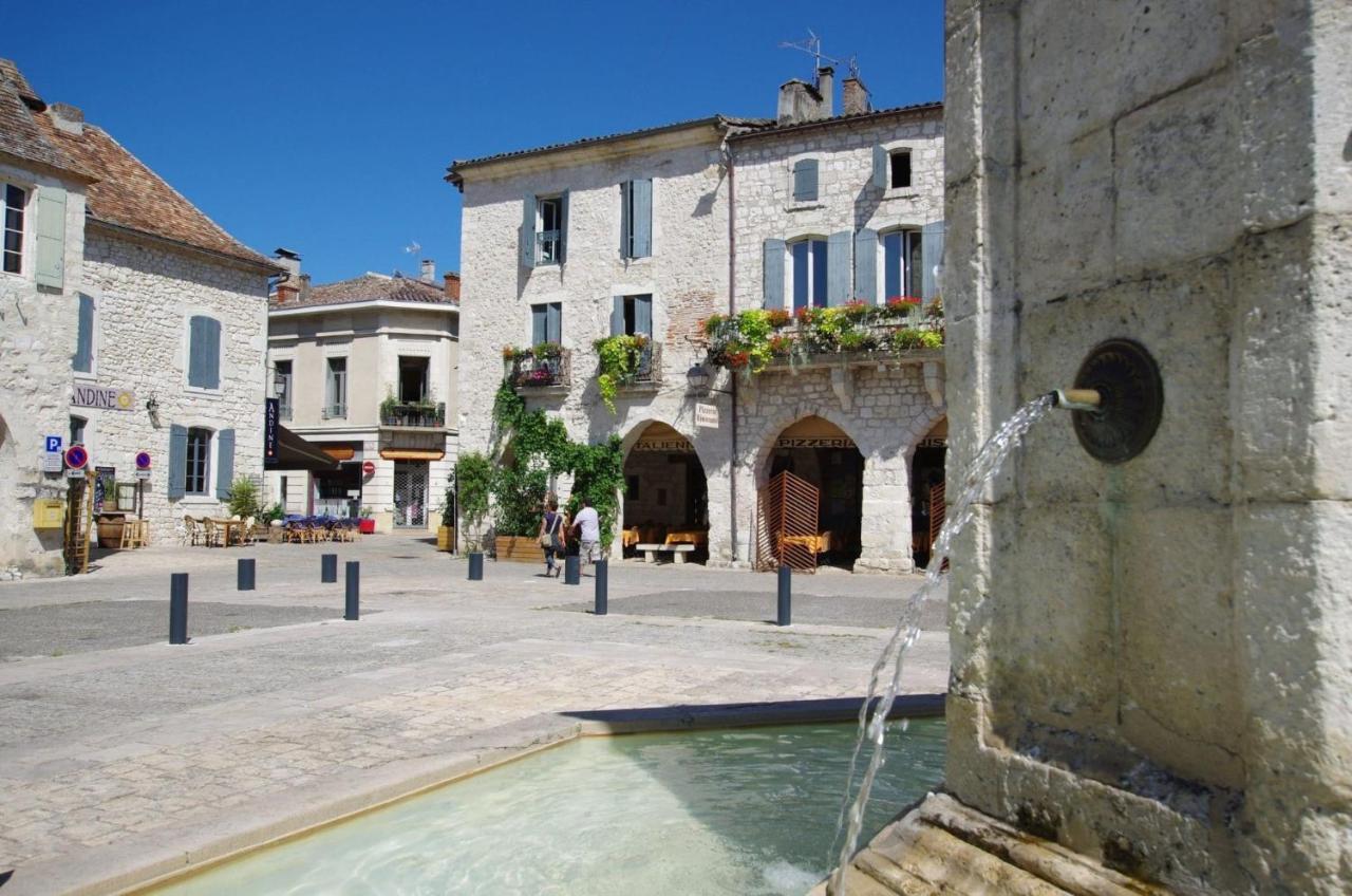 Gite La Canopee A Duras - Piscine Kültér fotó